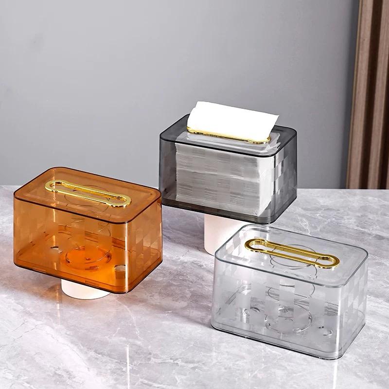 Luxury Tissue Box Holder, Home Living Room Tissue Box, Desktop Tissue Box, Multifunctional Desk Organizers Luxury Tissue Box Holder, Home Living Room Tissue Box, Desktop Tissue Box, Multifunctional Desk Organizers
